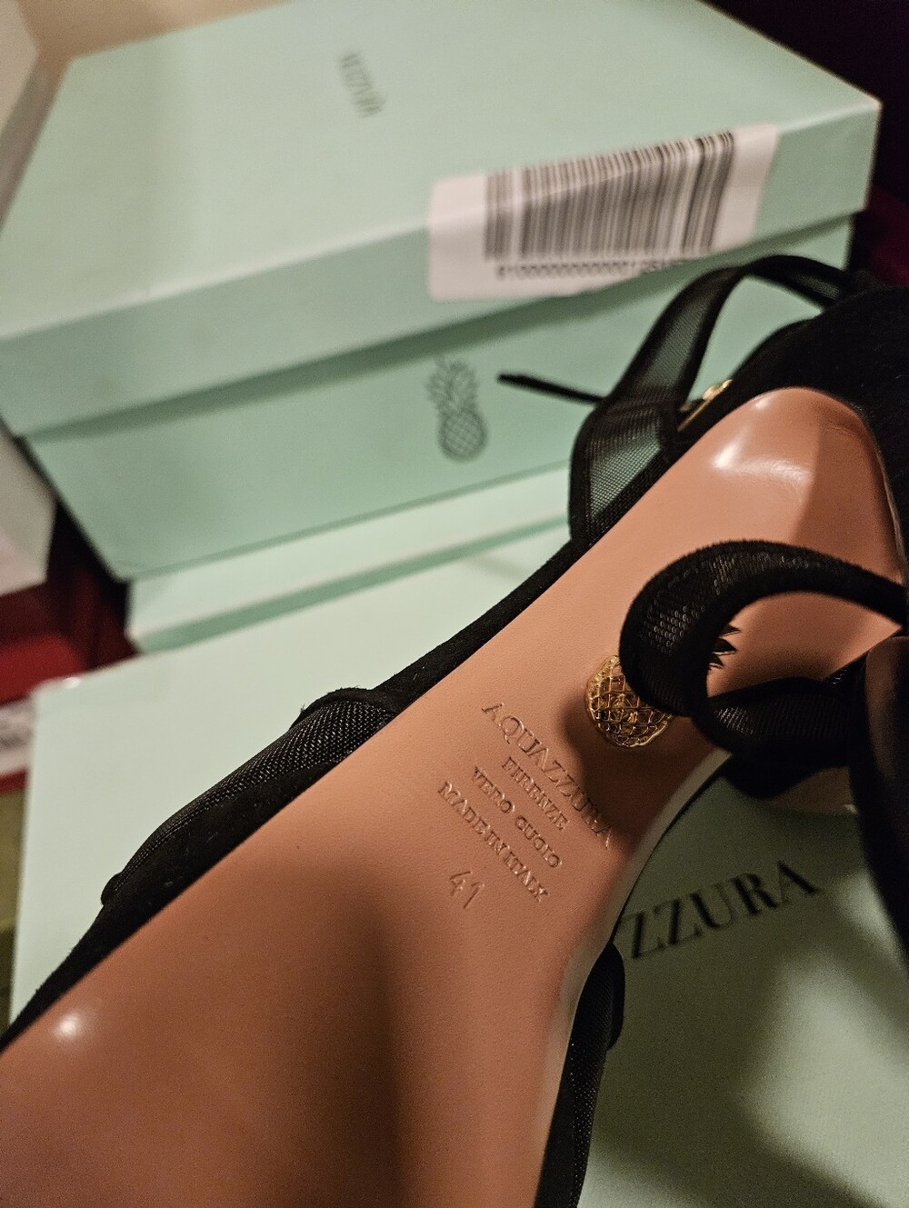$1,220 New Aquazzura Shear 130 Platform Sandals Size 41 - Picture 8 of 8